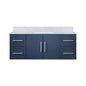 Geneva 48 in. W x 22 in. D Navy Blue Bath Vanity