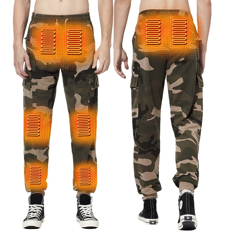 LITEGUEST™ Heated Cargo Multi-Pocket Pants for Outdoor Activities
