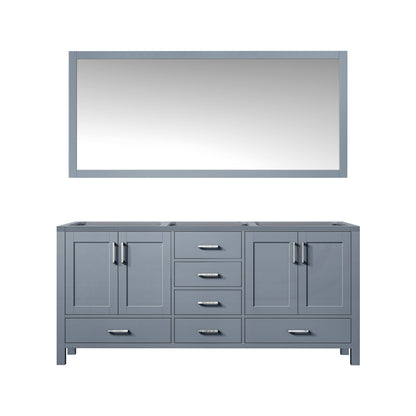 Jacques 60 in. W x 22 in. D Dark Grey Double Bath Vanity