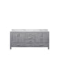 Jacques 72 in. W x 22 in. D Distressed Grey Double Bath Vanity