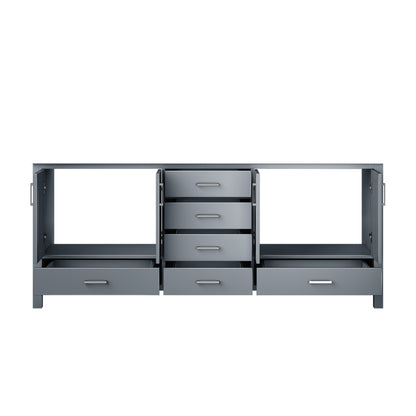 Jacques 80 in. W x 22 in. D Dark Grey Double Bath Vanity