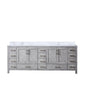 Jacques 84 in. W x 22 in. D Distressed Grey Double Bath Vanity