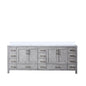 Jacques 84 in. W x 22 in. D Distressed Grey Double Bath Vanity
