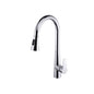 Furio Brass Single-Handle Pull-Down Spray Kitchen Faucet