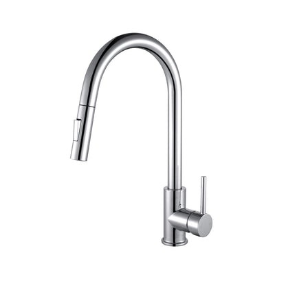 Olivi Brass Single-Handle Pull-Down Spray Kitchen Faucet