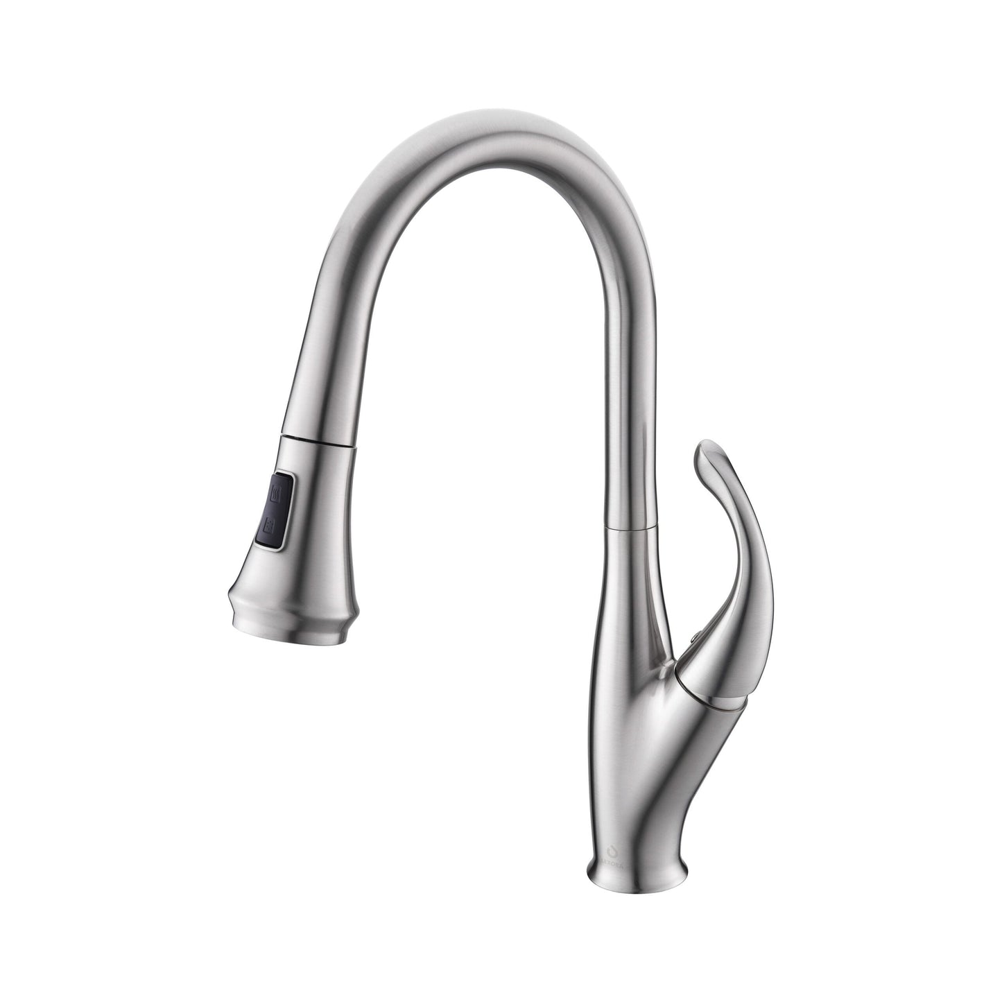 Garbatella Brass Single-Handle Pull-Down Spray Kitchen Faucet