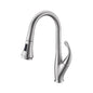 Garbatella Brass Single-Handle Pull-Down Spray Kitchen Faucet