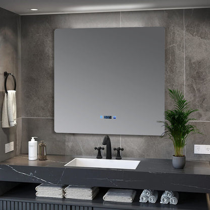Lugano 36 in. W x 32 in. H LED Bathroom Vanity Mirror