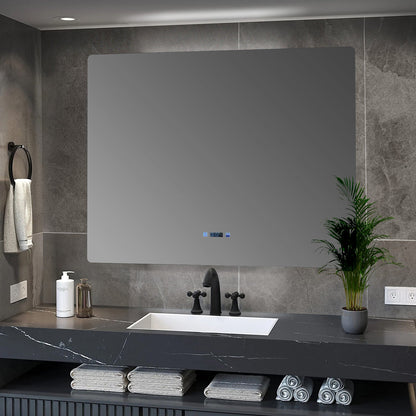 Lugano 48 in. W x 36 in. H LED Bathroom Vanity Mirror