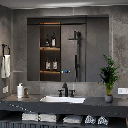 Lugano 48 in. W x 36 in. H LED Bathroom Vanity Mirror