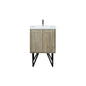 Lancy 24 in W x 20 in D Rustic Acacia Bath Vanity