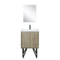 Lancy 24 in W x 20 in D Rustic Acacia Bath Vanity