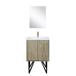 Lancy 24 in W x 20 in D Rustic Acacia Bath Vanity