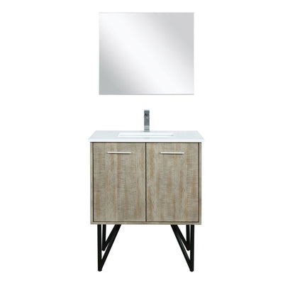 Lancy 30 in W x 20 in D Rustic Acacia Bath Vanity