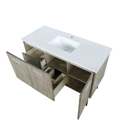 Lancy 48 in W x 20 in D Rustic Acacia Bath Vanity