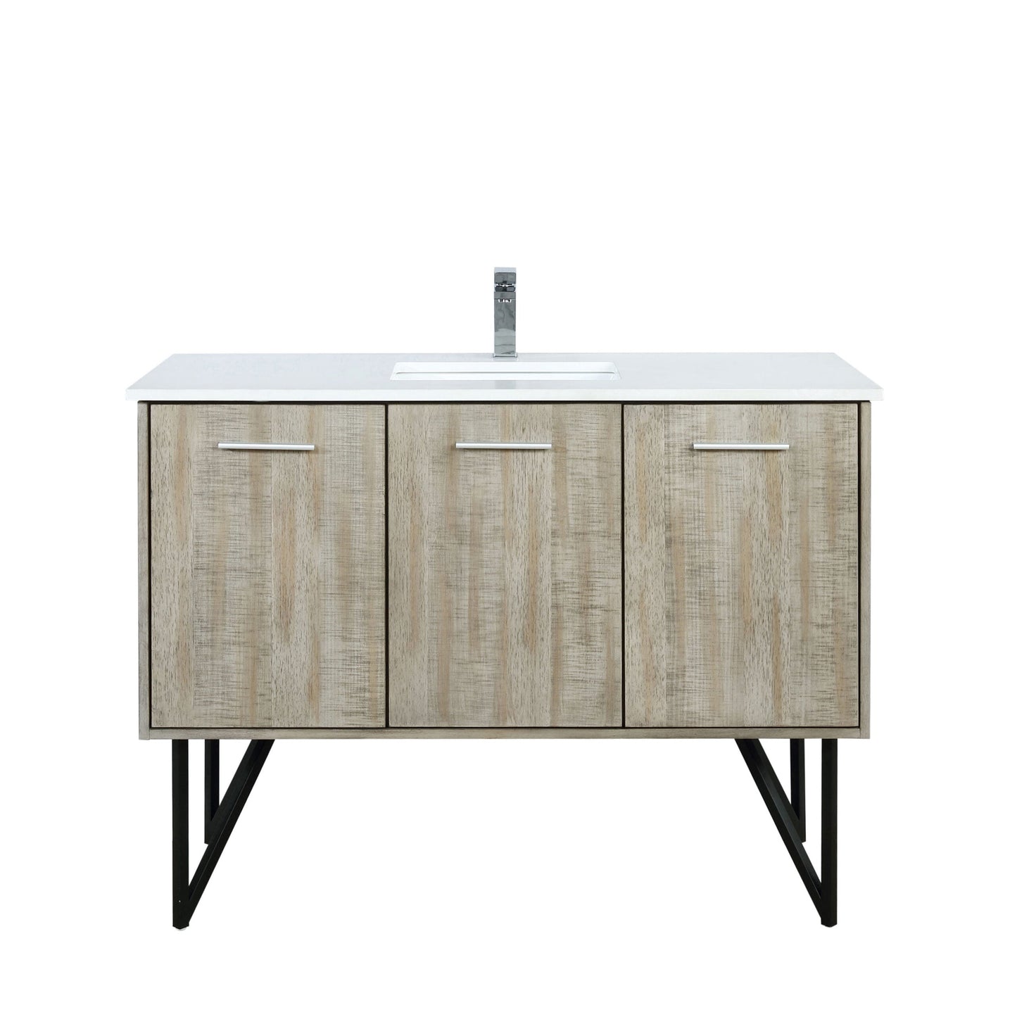 Lancy 48 in W x 20 in D Rustic Acacia Bath Vanity