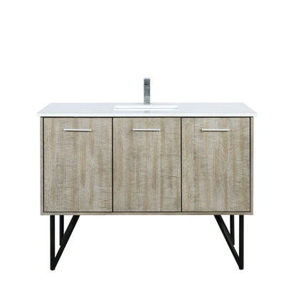 Lancy 48 in W x 20 in D Rustic Acacia Bath Vanity