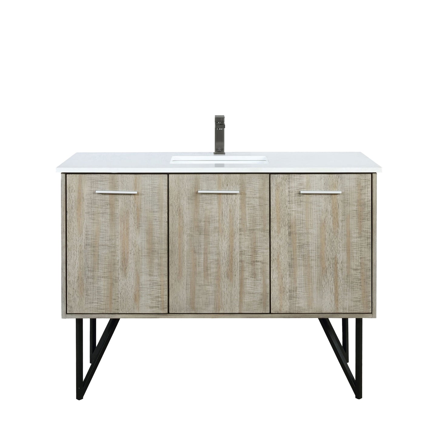 Lancy 48 in W x 20 in D Rustic Acacia Bath Vanity