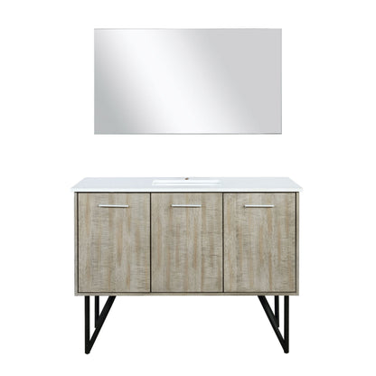 Lancy 48 in W x 20 in D Rustic Acacia Bath Vanity