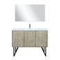 Lancy 48 in W x 20 in D Rustic Acacia Bath Vanity