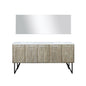 Lancy 72 in W x 20 in D Rustic Acacia Double Bath Vanity