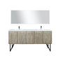 Lancy 72 in W x 20 in D Rustic Acacia Double Bath Vanity