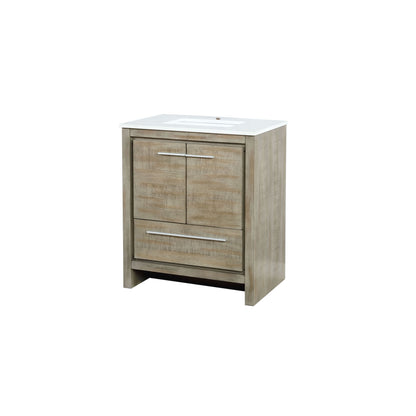 Lafarre 30 in W x 20 in D Rustic Acacia Bath Vanity