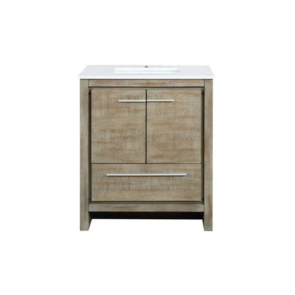 Lafarre 30 in W x 20 in D Rustic Acacia Bath Vanity