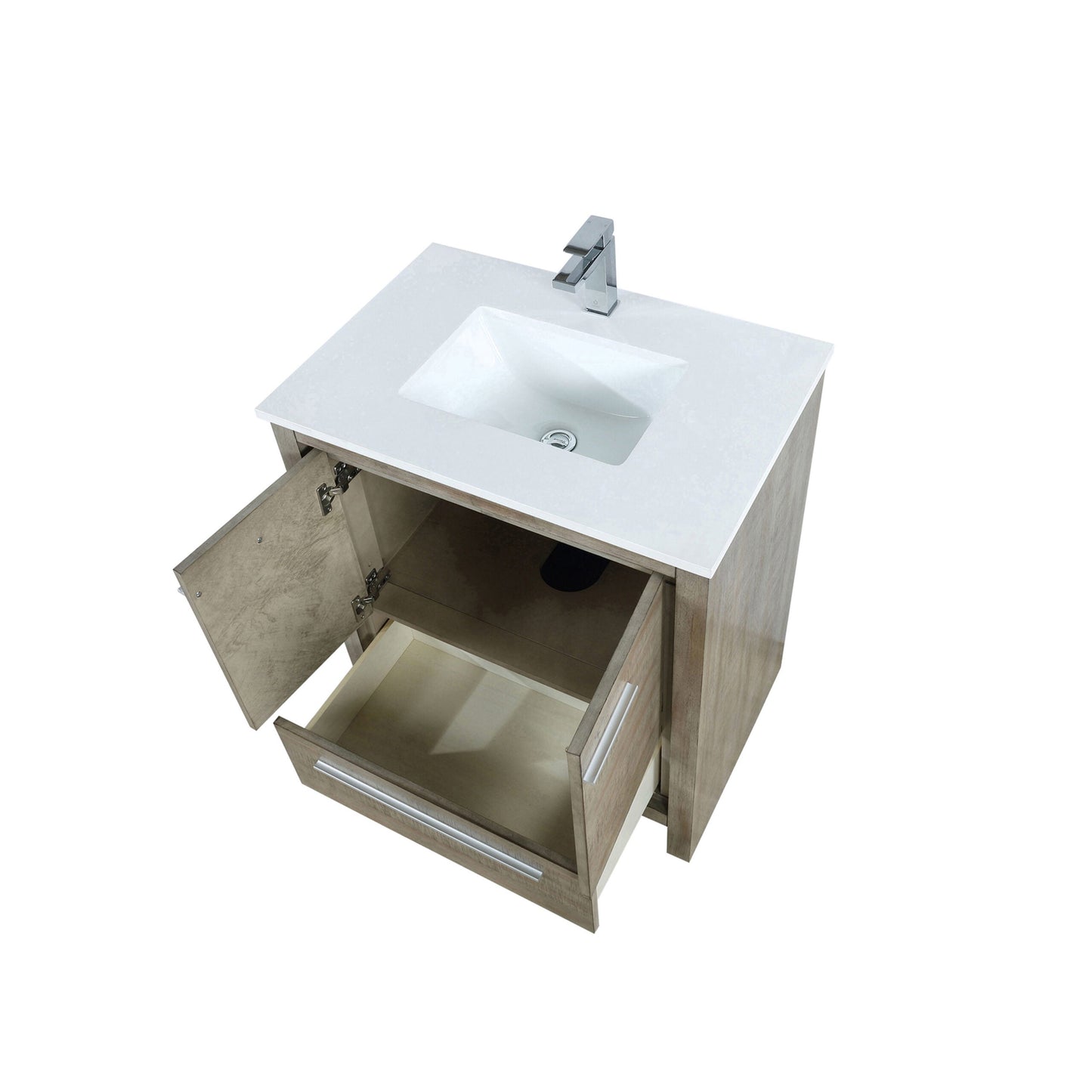 Lafarre 30 in W x 20 in D Rustic Acacia Bath Vanity
