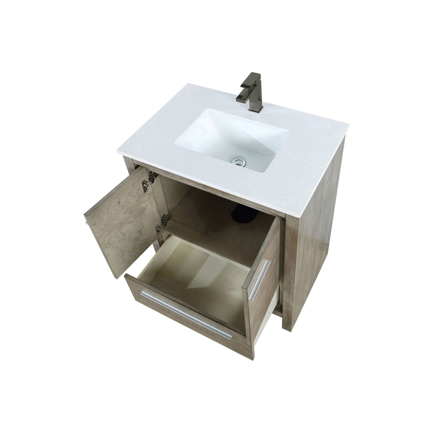 Lafarre 30 in W x 20 in D Rustic Acacia Bath Vanity