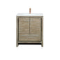 Lafarre 30 in W x 20 in D Rustic Acacia Bath Vanity