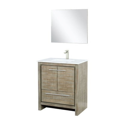 Lafarre 30 in W x 20 in D Rustic Acacia Bath Vanity