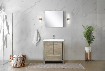 Lafarre 30 in W x 20 in D Rustic Acacia Bath Vanity