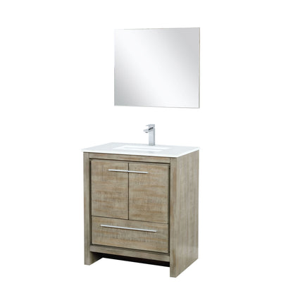 Lafarre 30 in W x 20 in D Rustic Acacia Bath Vanity