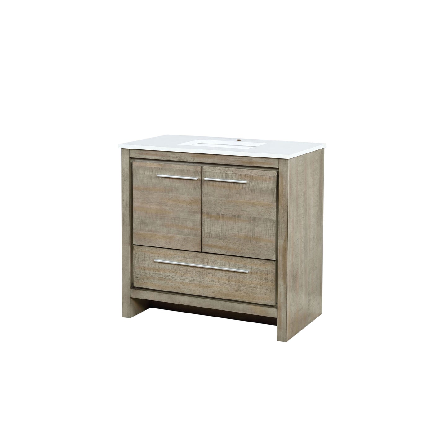 Lafarre 36 in W x 20 in D Rustic Acacia Bath Vanity