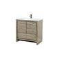 Lafarre 36 in W x 20 in D Rustic Acacia Bath Vanity