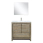 Lafarre 36 in W x 20 in D Rustic Acacia Bath Vanity