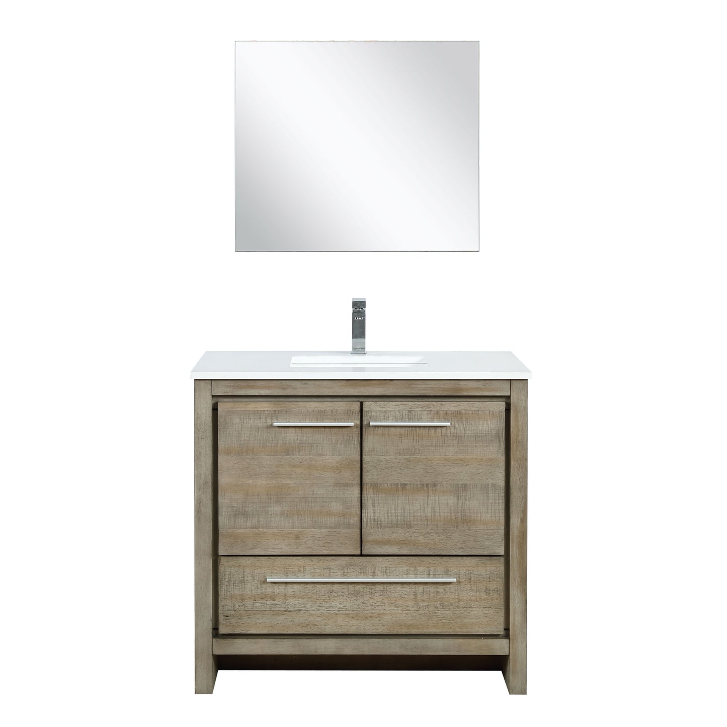 Lafarre 36 in W x 20 in D Rustic Acacia Bath Vanity