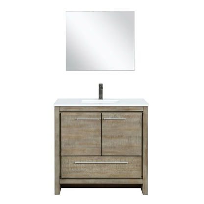 Lafarre 36 in W x 20 in D Rustic Acacia Bath Vanity