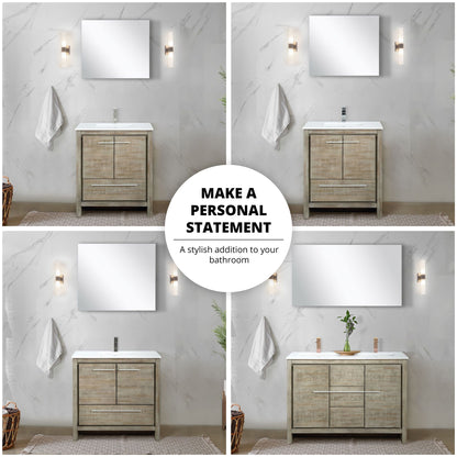 Lafarre 48 in W x 20 in D Rustic Acacia Double Bath Vanity