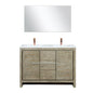 Lafarre 48 in W x 20 in D Rustic Acacia Double Bath Vanity