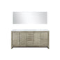 Lafarre 72 in W x 20 in D Rustic Acacia Double Bath Vanity