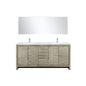 Lafarre 72 in W x 20 in D Rustic Acacia Double Bath Vanity