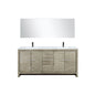 Lafarre 72 in W x 20 in D Rustic Acacia Double Bath Vanity