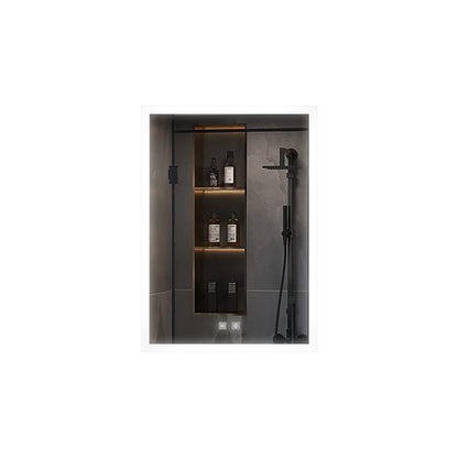 Aurorium 20 in. W x 28 in. H LED Bathroom Vanity Mirror