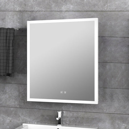 Aurorium 24 in. W x 28 in. H LED Bathroom Vanity Mirror