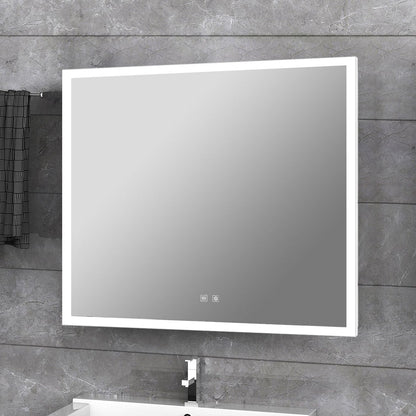 Aurorium 30 in. W x 28 in. H LED Bathroom Vanity Mirror