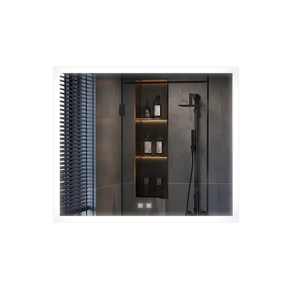 Aurorium 30 in. W x 28 in. H LED Bathroom Vanity Mirror