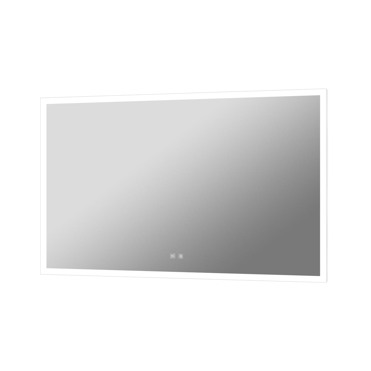 Aurorium 40 in. W x 28 in. H LED Bathroom Vanity Mirror