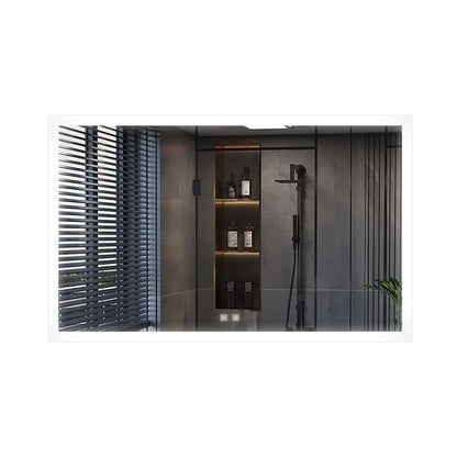 Aurorium 40 in. W x 28 in. H LED Bathroom Vanity Mirror